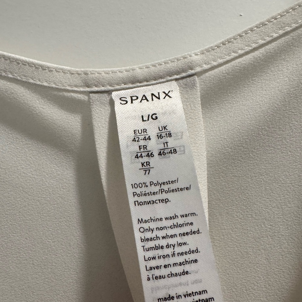 SPANX White Camisole Top - Picture 3 of 5